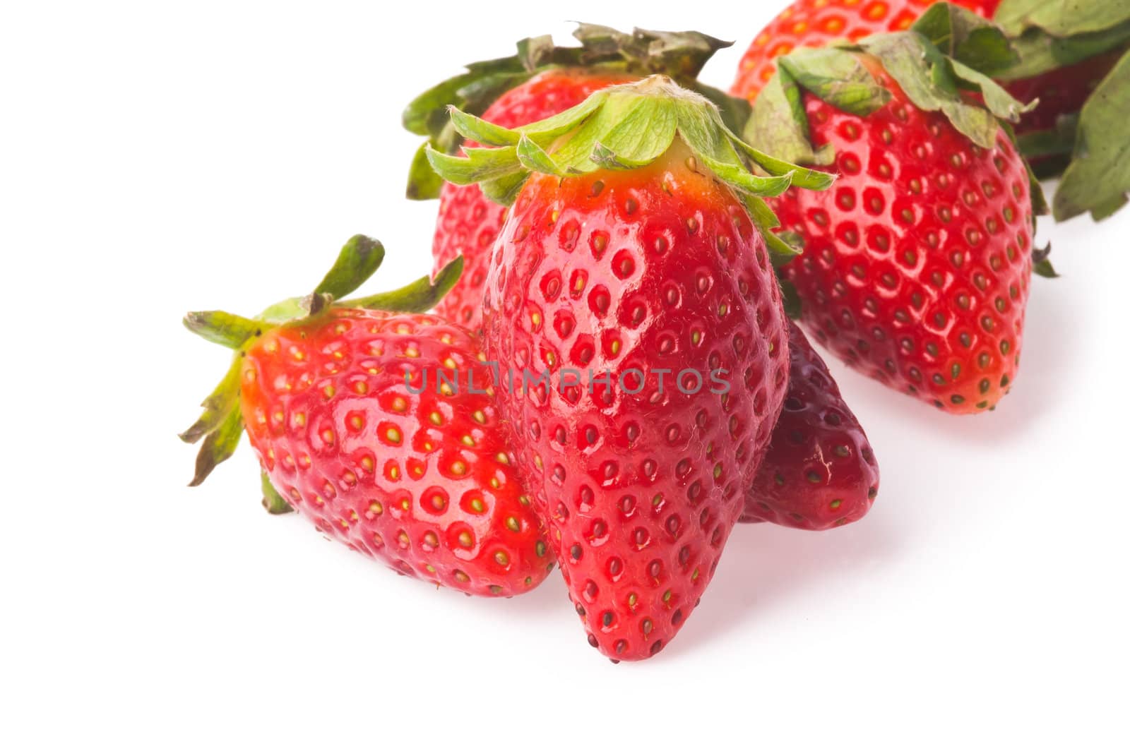 strawberry, fresh red strawberry on the background