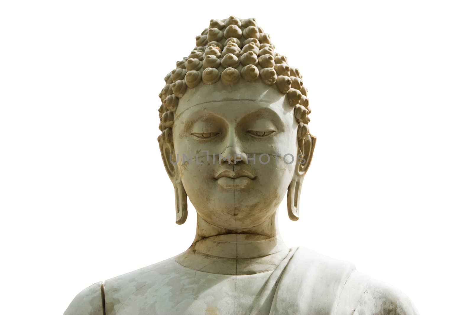 ancient Buddha face, Ayutthaya, Thailand  by wasan_gredpree