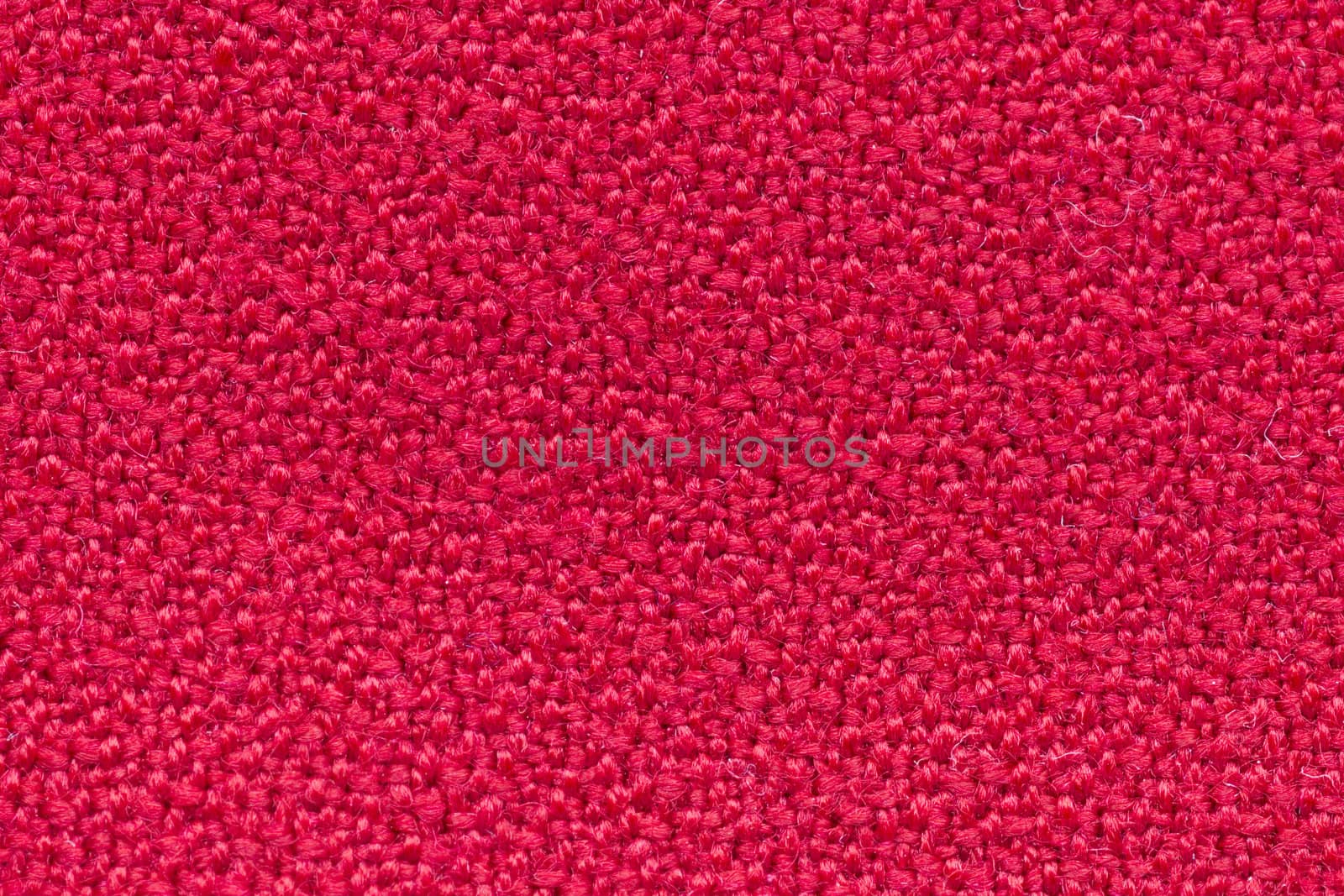 Close up shot of red seamless fabric texture