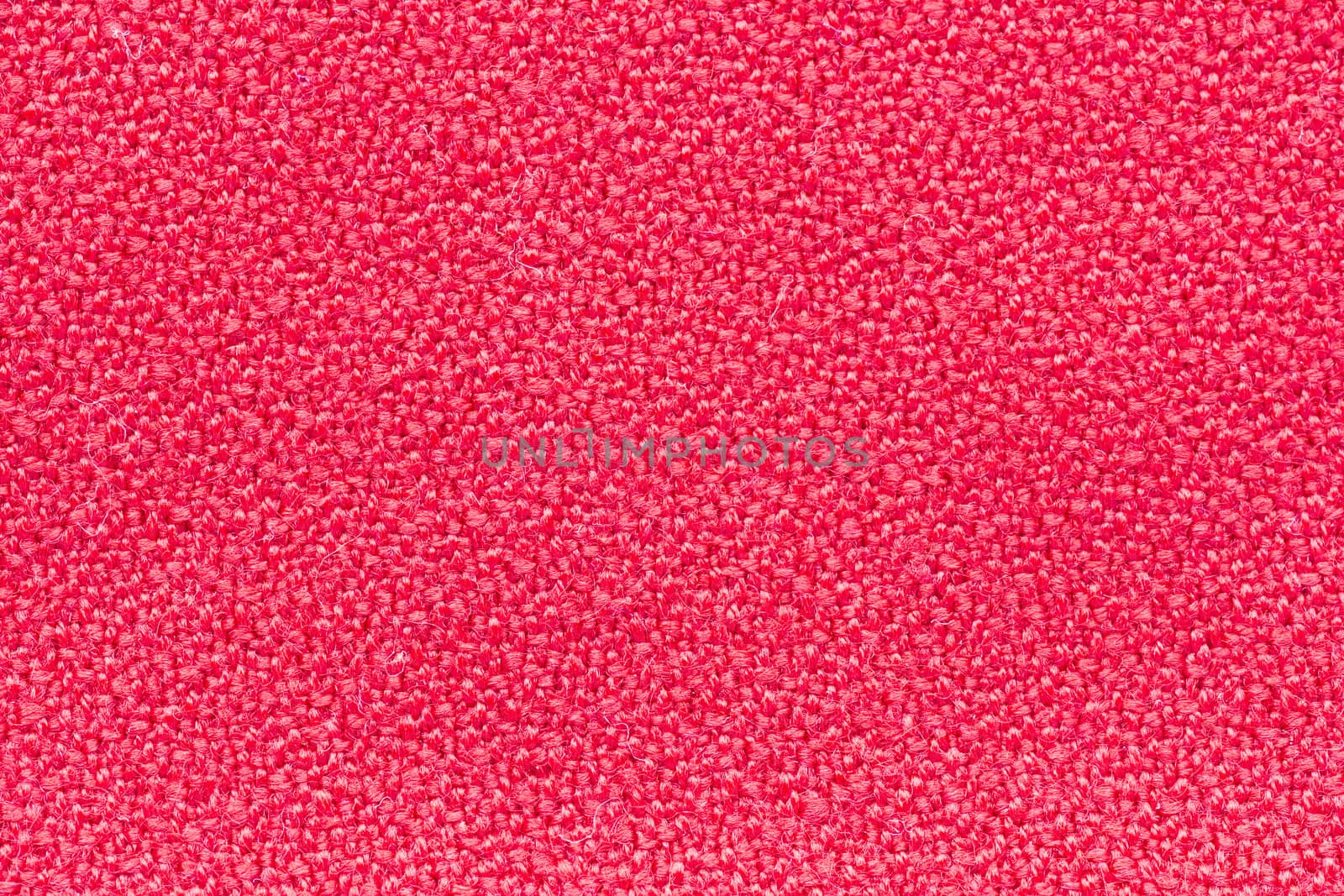 Close up shot of red seamless fabric texture