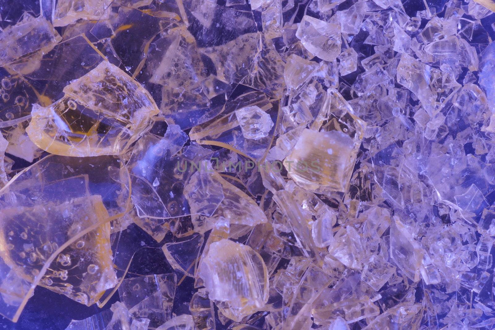 close-up shot of a colorful crystal background