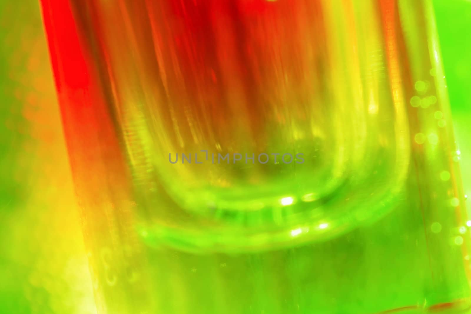 close-up shot of a colorful abstract glass background