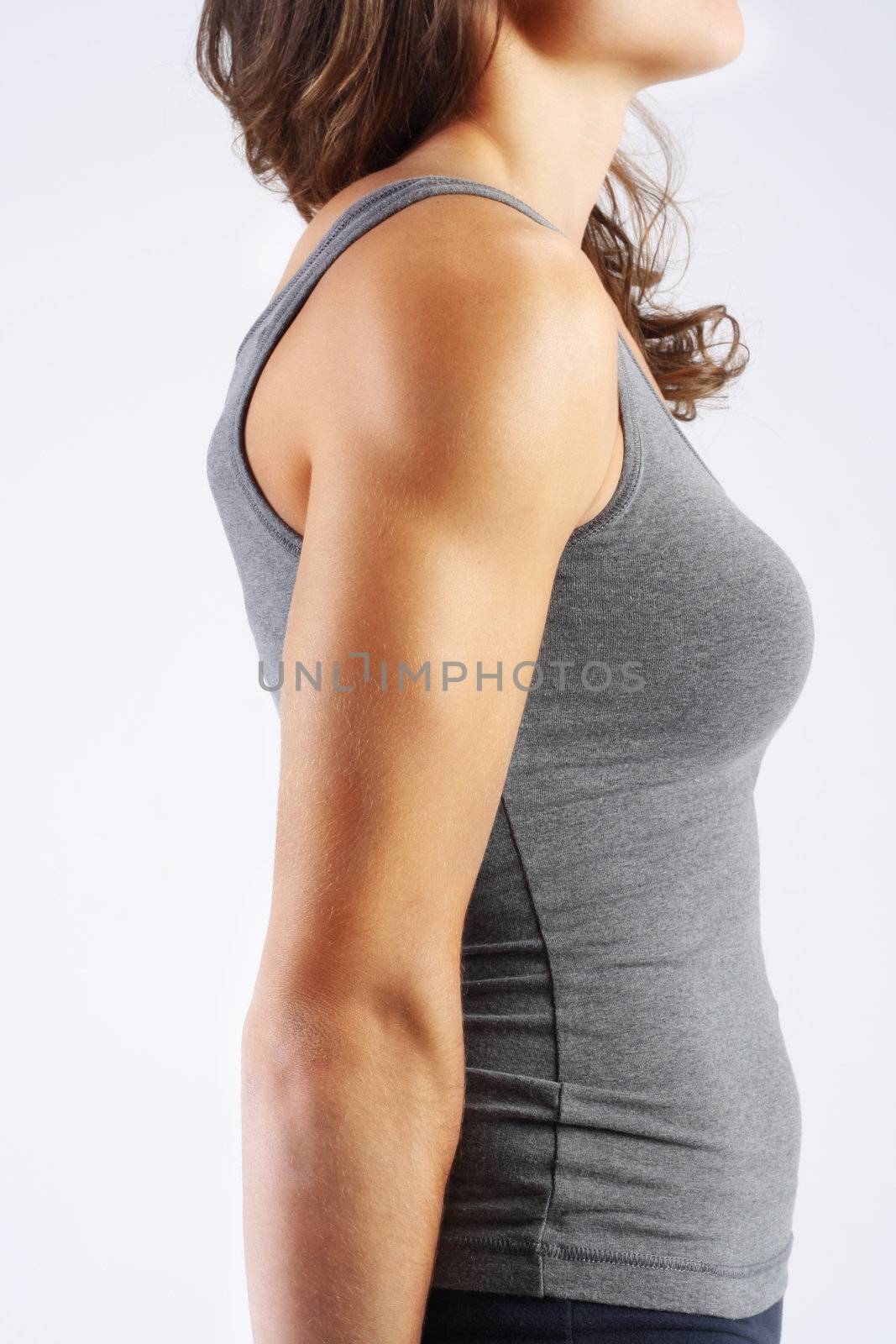 Female tricep by icephotos