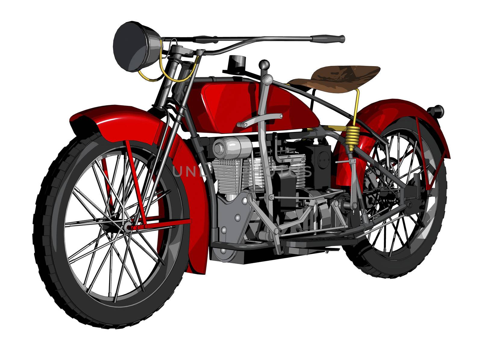 1924 ace mototcylce by paddythegolfer