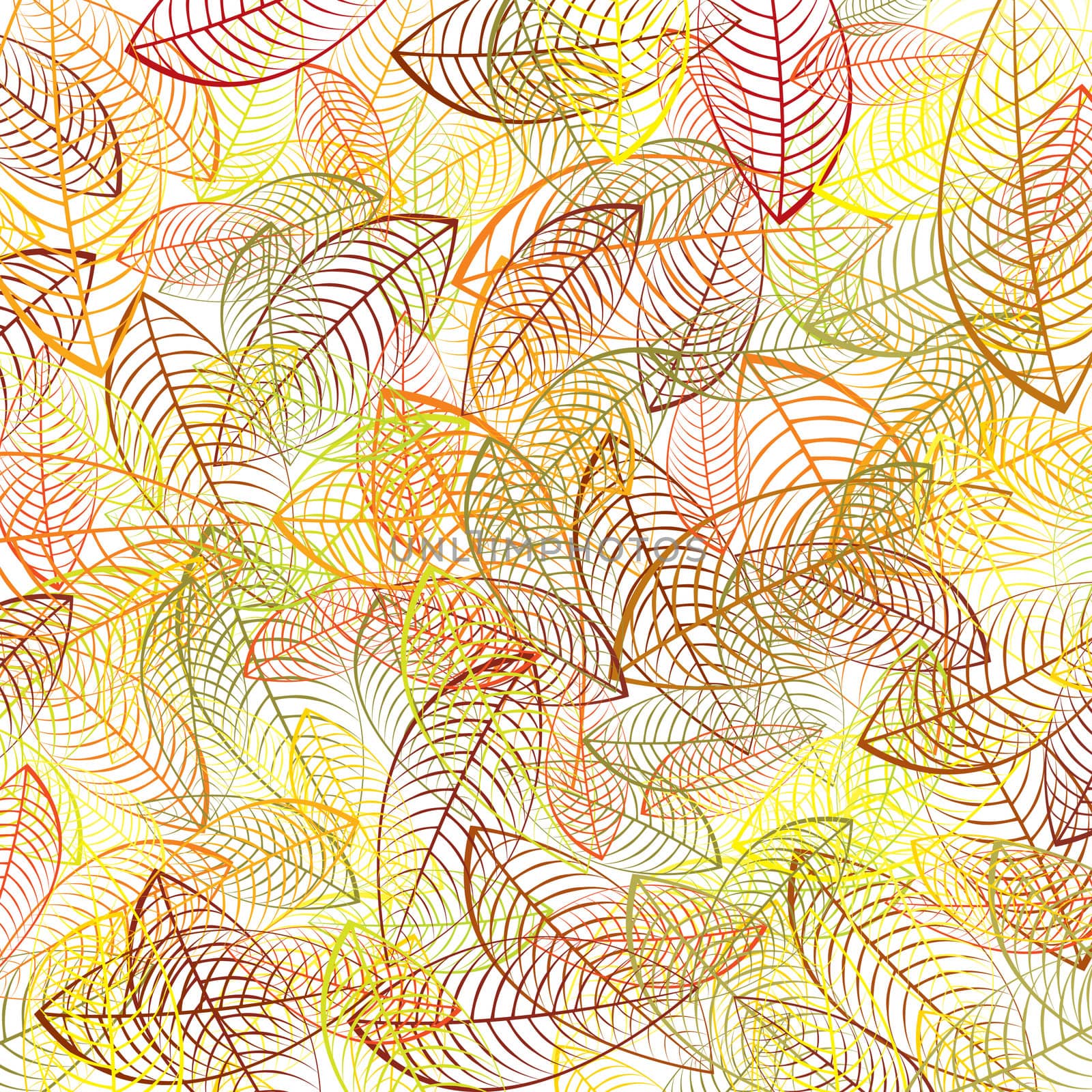 Autumn leaves background