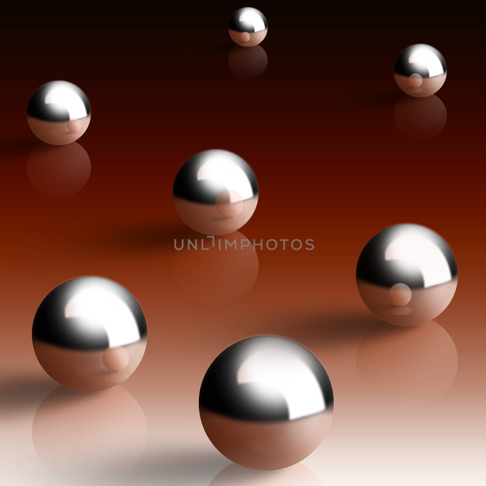 Abstract Spheres Background 