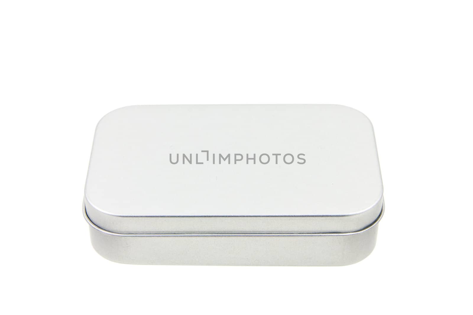 A rectangular aluminum closed case