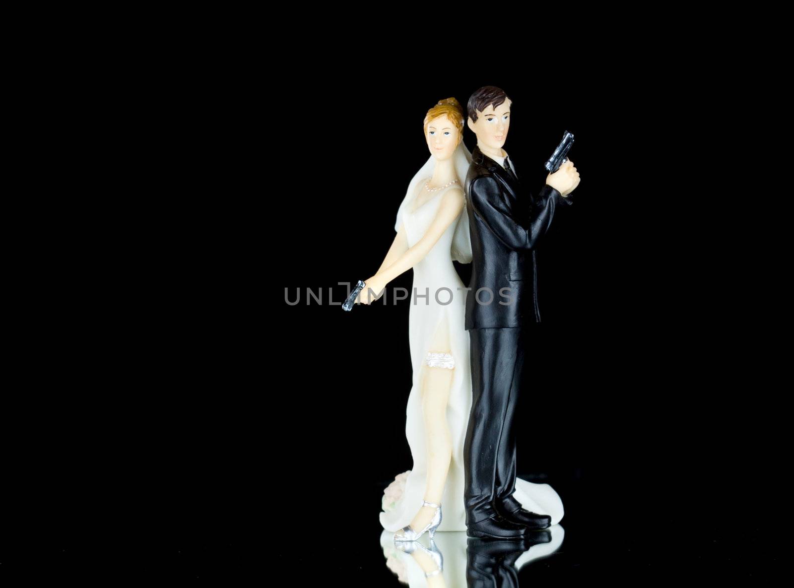 Wedding Cake topper by oneinamillion