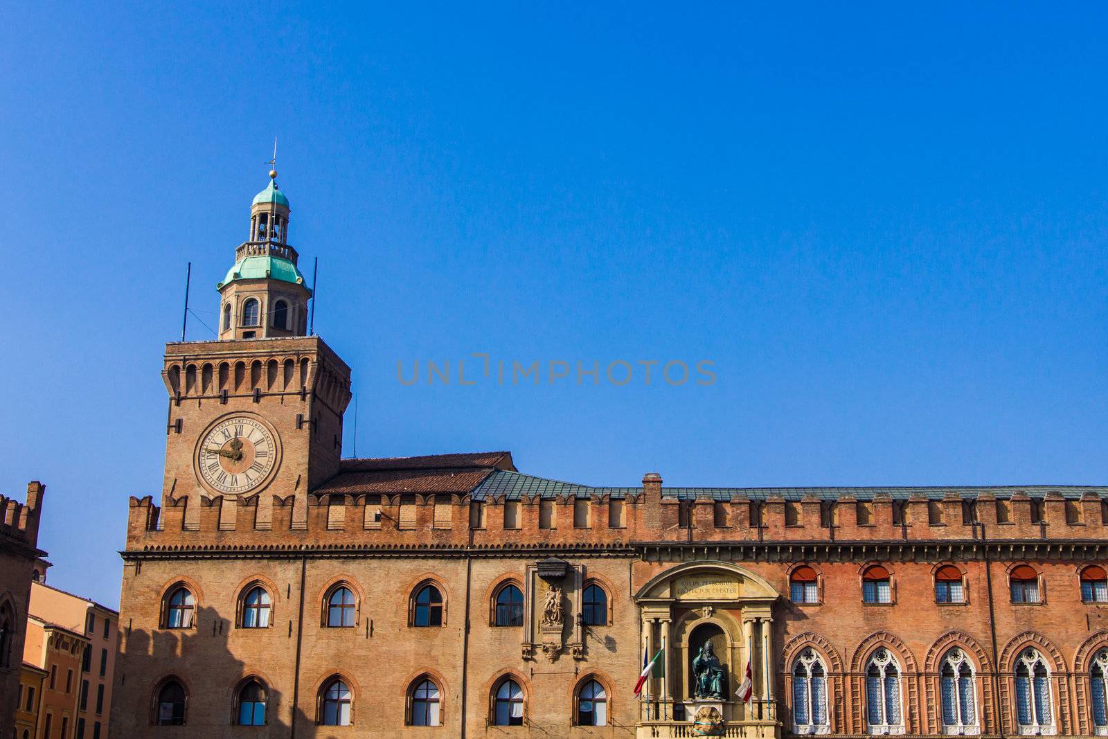 Palazzo d'Accursio is home to the Civic Art Collection, with paintings from the Middle Ages to the 19th century