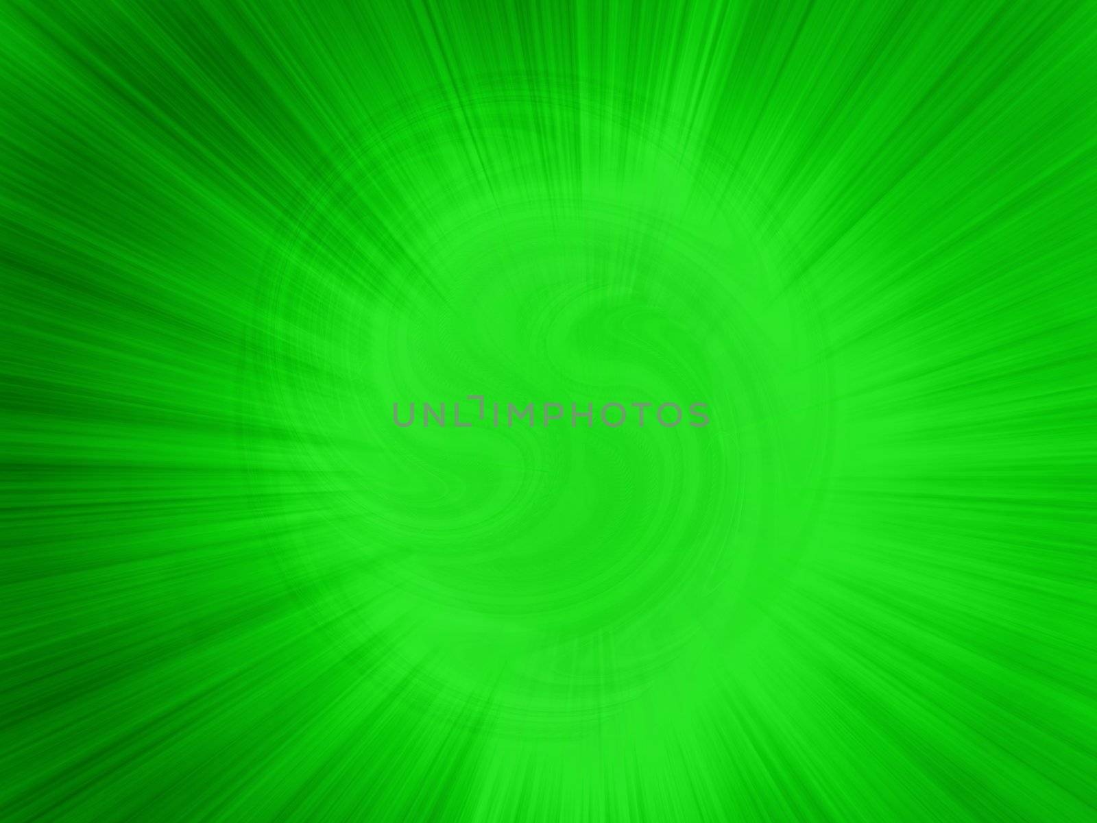 abstract design of green energy with yin and yang as texture and background