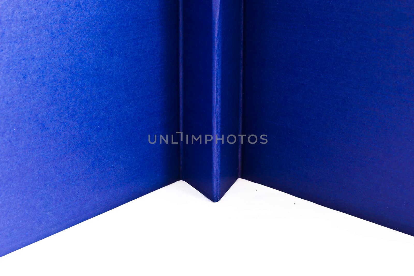 close up stack of paper on white background