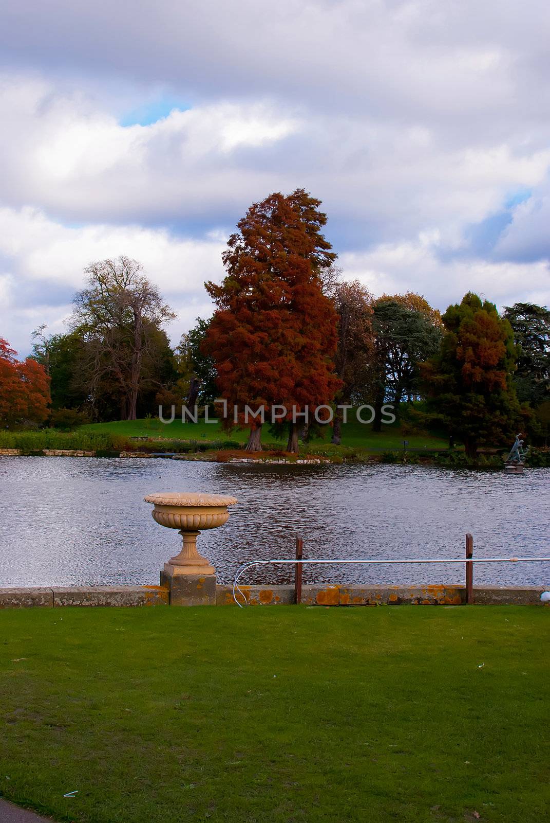 Autumn season at Kew Gardens, London