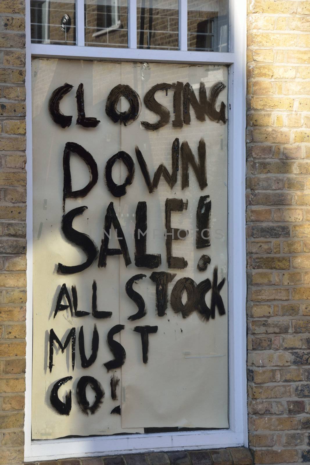Closing Down sale Board