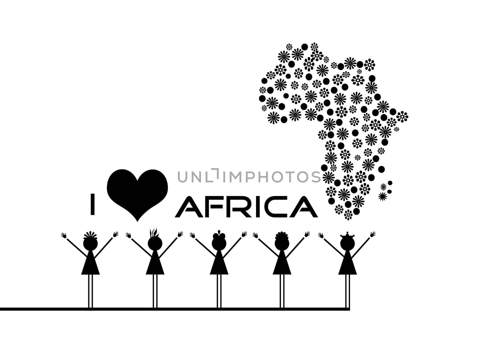 African children that love Africa