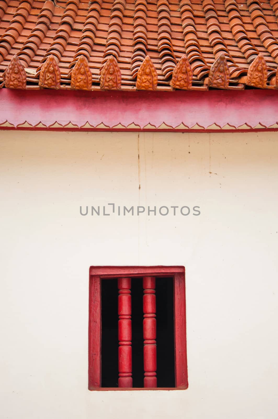 Architecture of temple, Loei, Thailand.