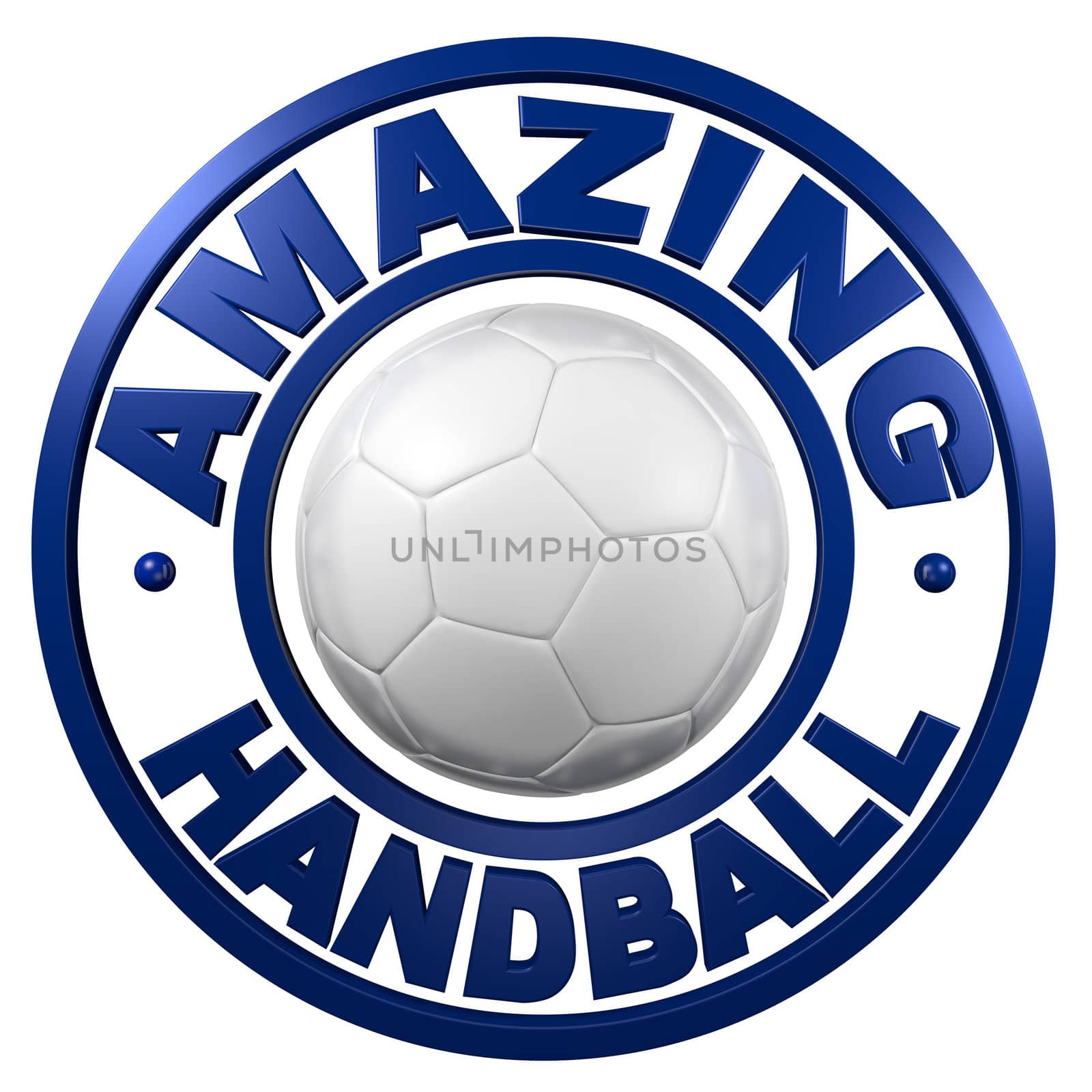 Amazing Handball circular design by shkyo30