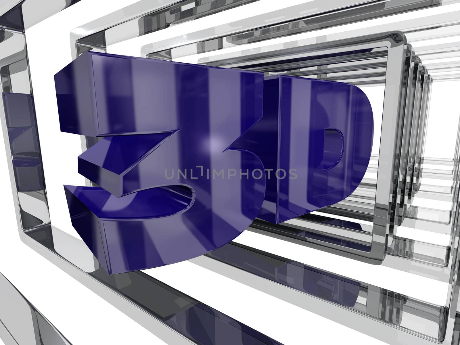 Purple 3D Design by shkyo30
