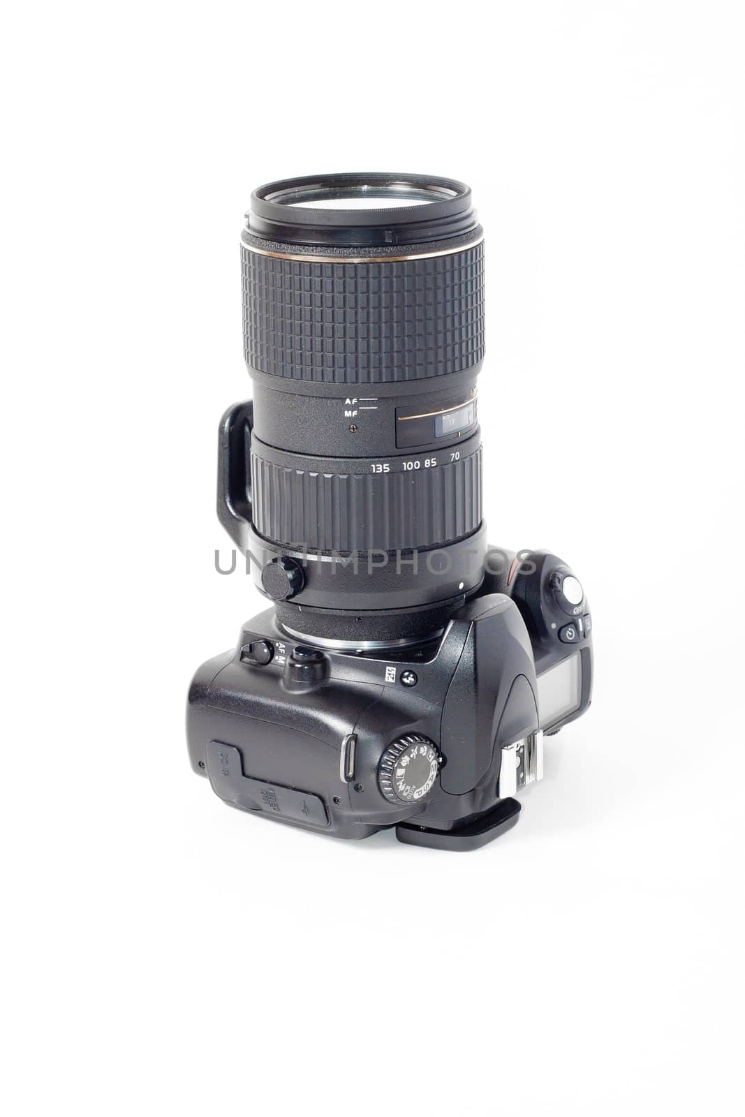 dslr photocamera isolated by mettus