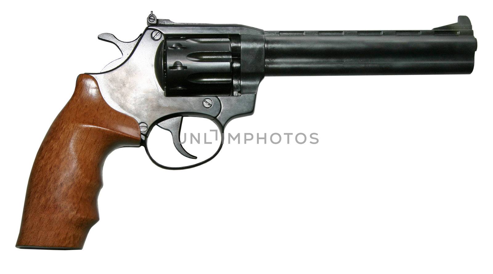 firearm revolver gun by fotosergio