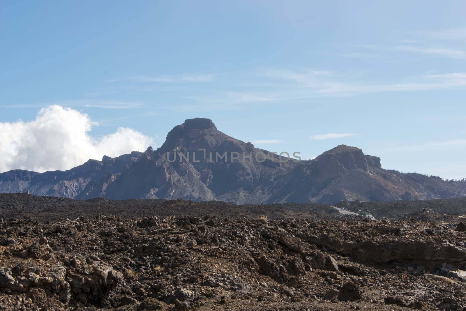 vulcano on the spanish island tenerife