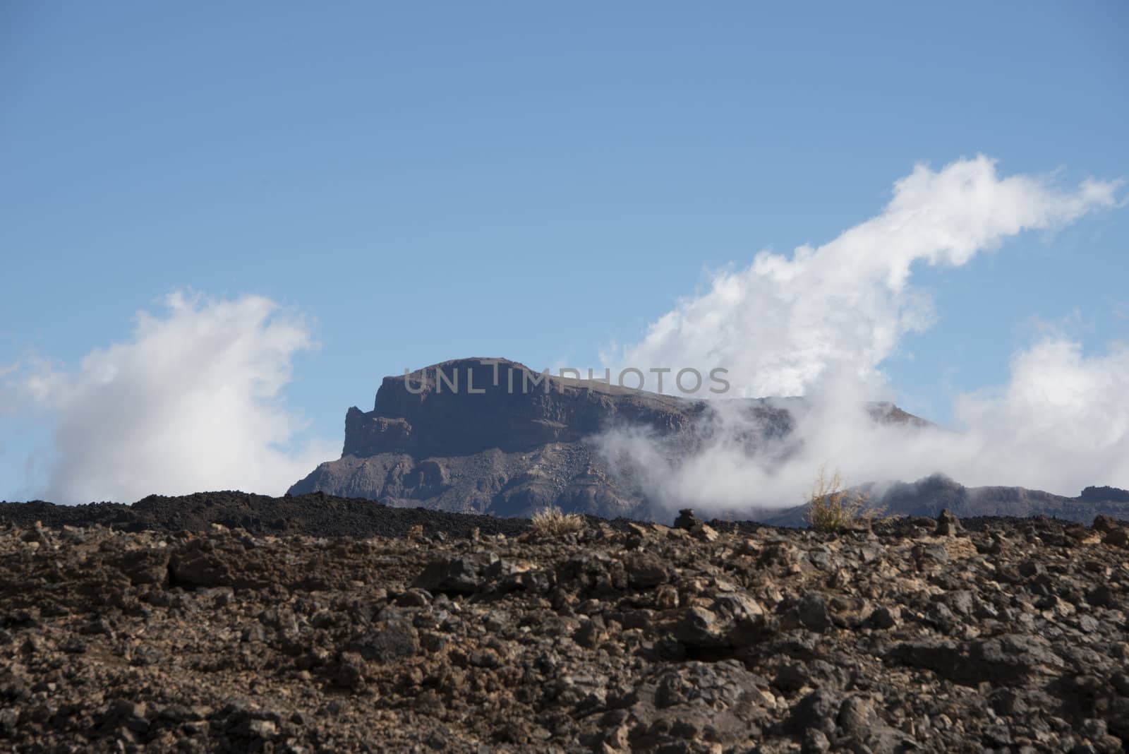 vulcano on the spanish island tenerife