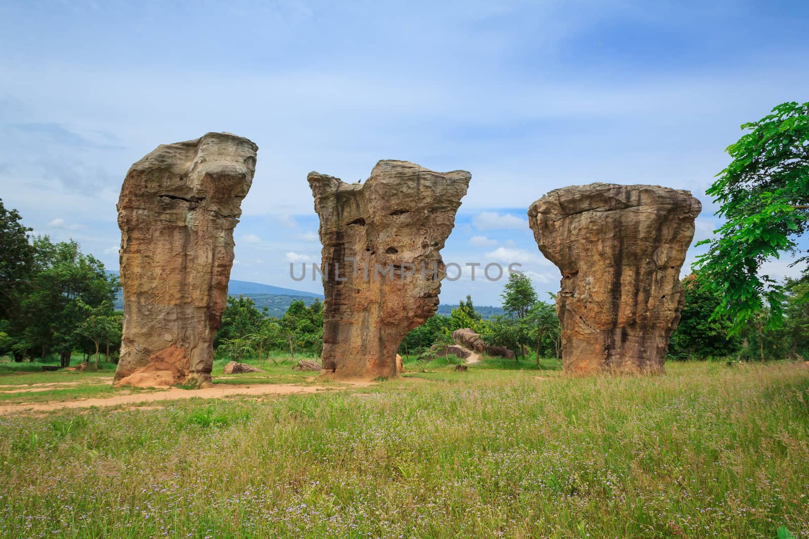 Detail of Monolithic -chaiyaphum province,Thailand