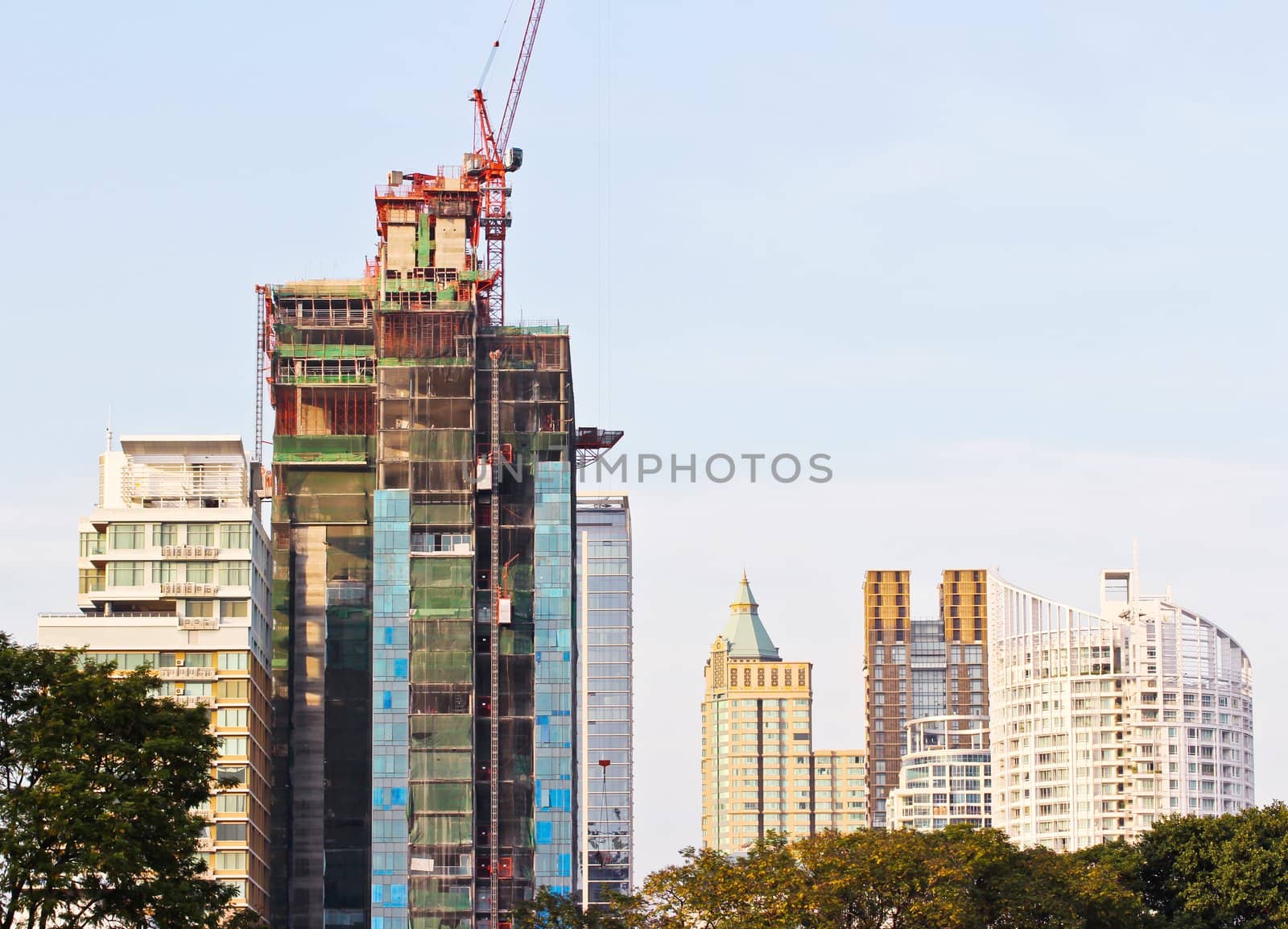 Construction site by Myimagine