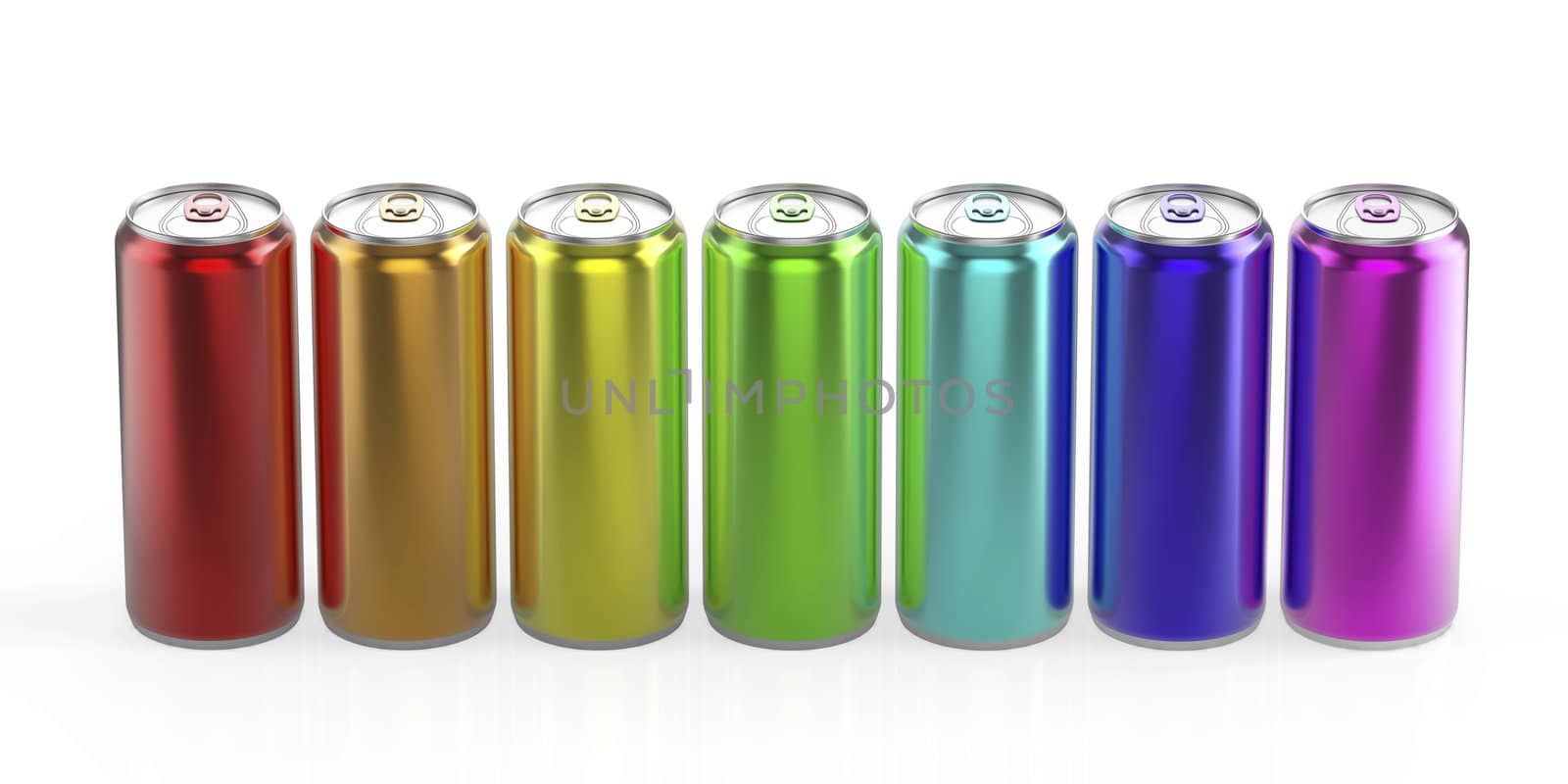 Rainbow cans by magraphics