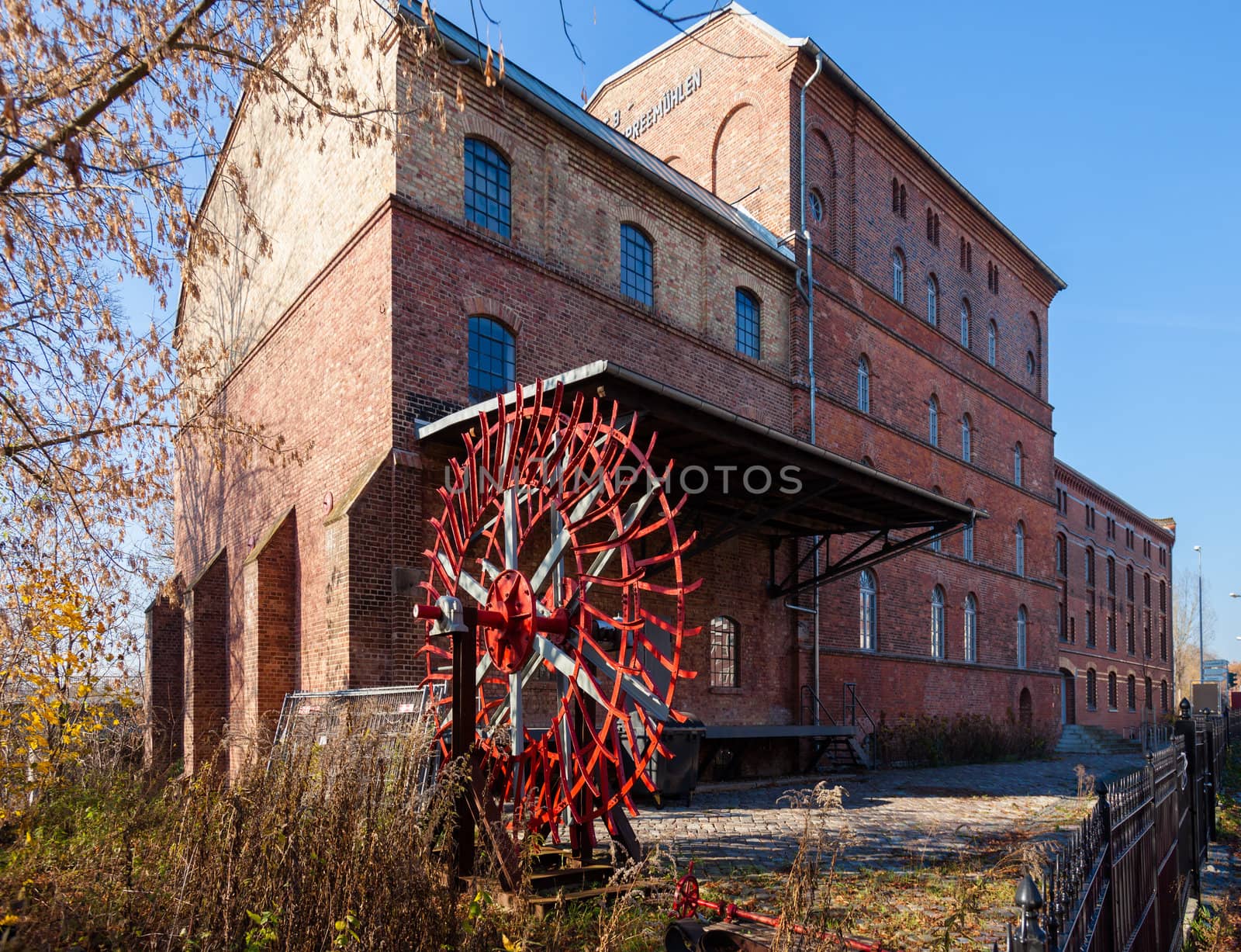 Millhouse on the River Spree, Fuerstenwalde, Brandenburg