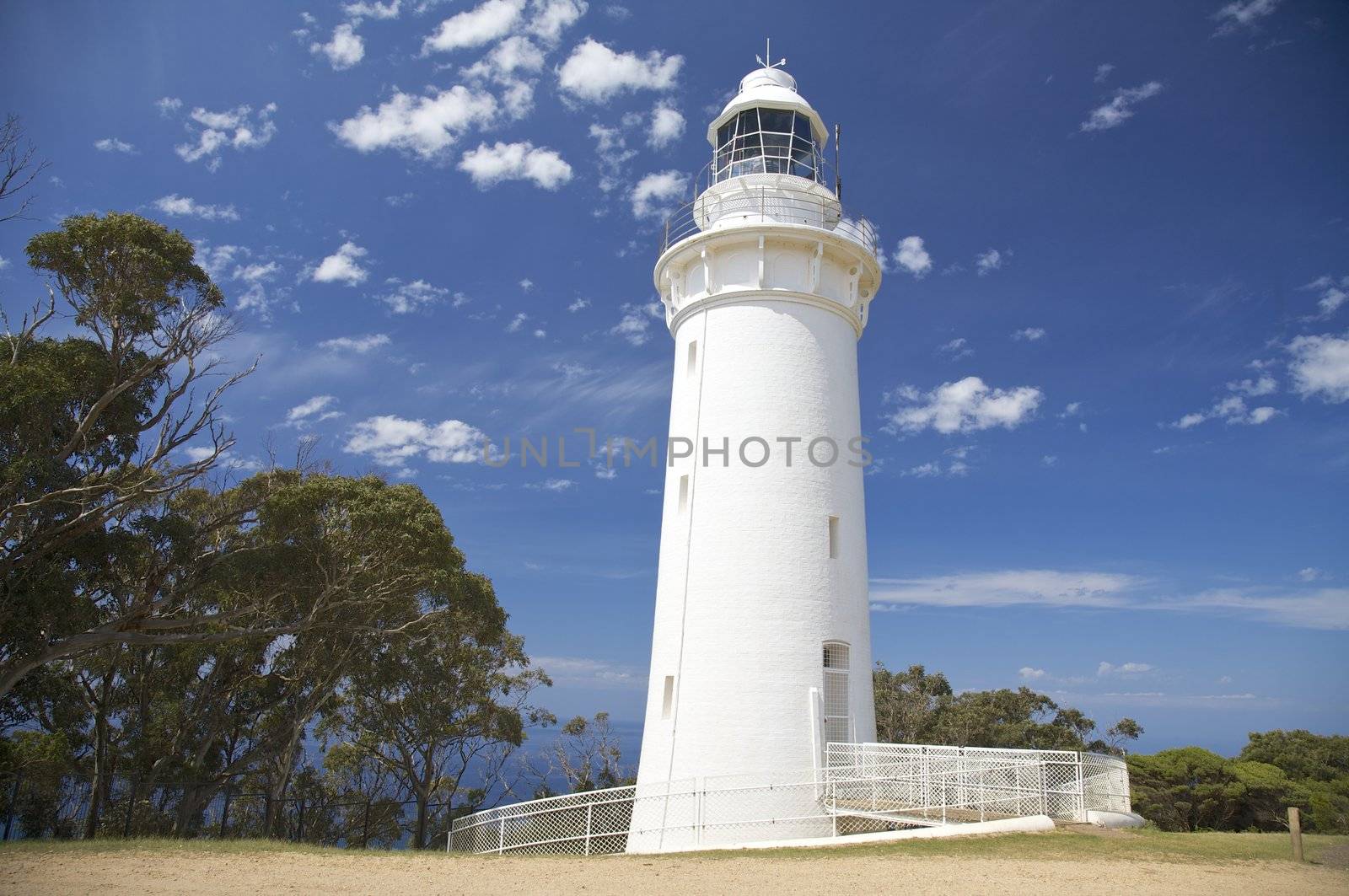 Table Cape Light Lighthouse in Tasmania,  Australia
