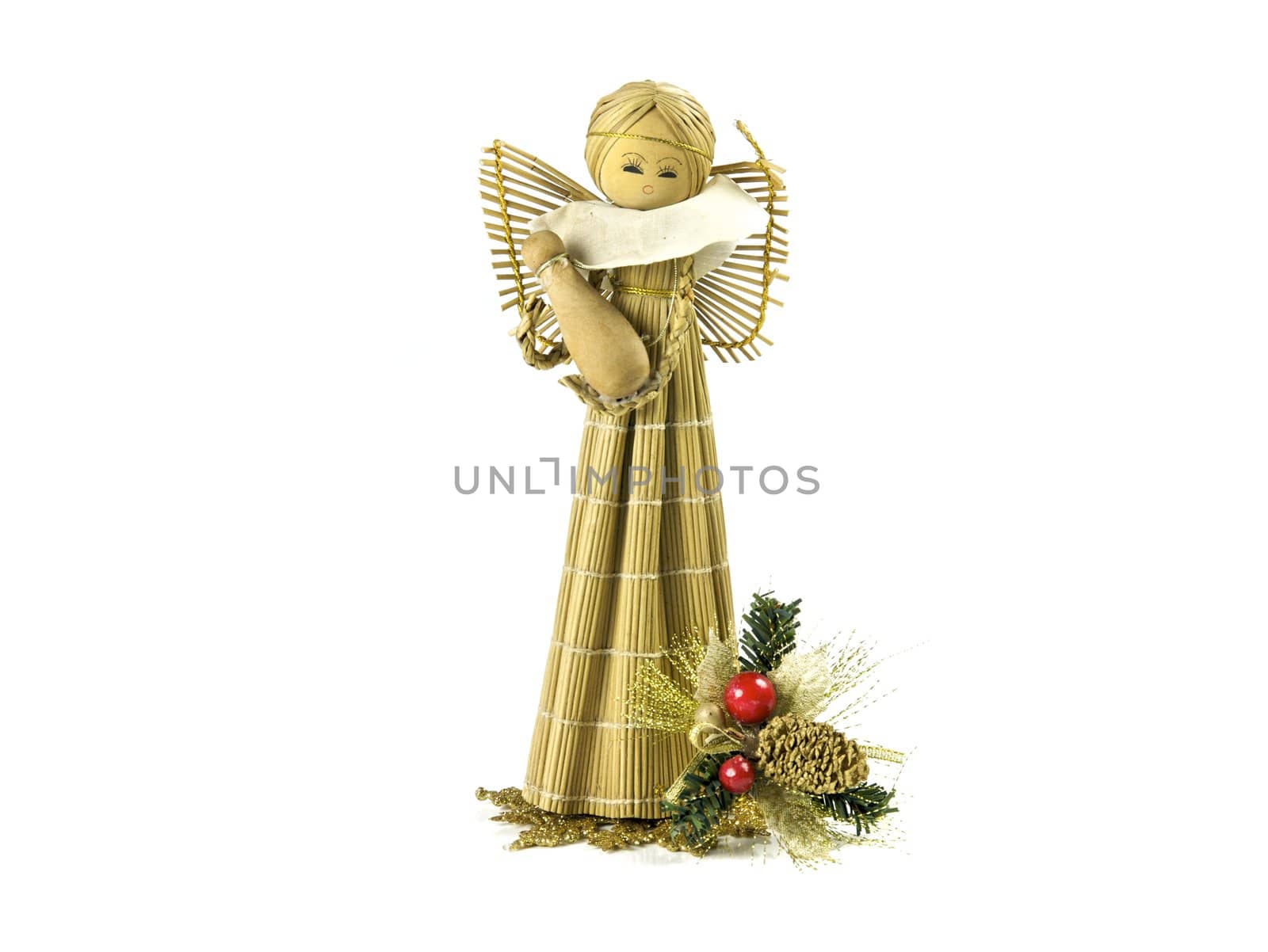 Christmas Festive Season Object Angel and Decorations