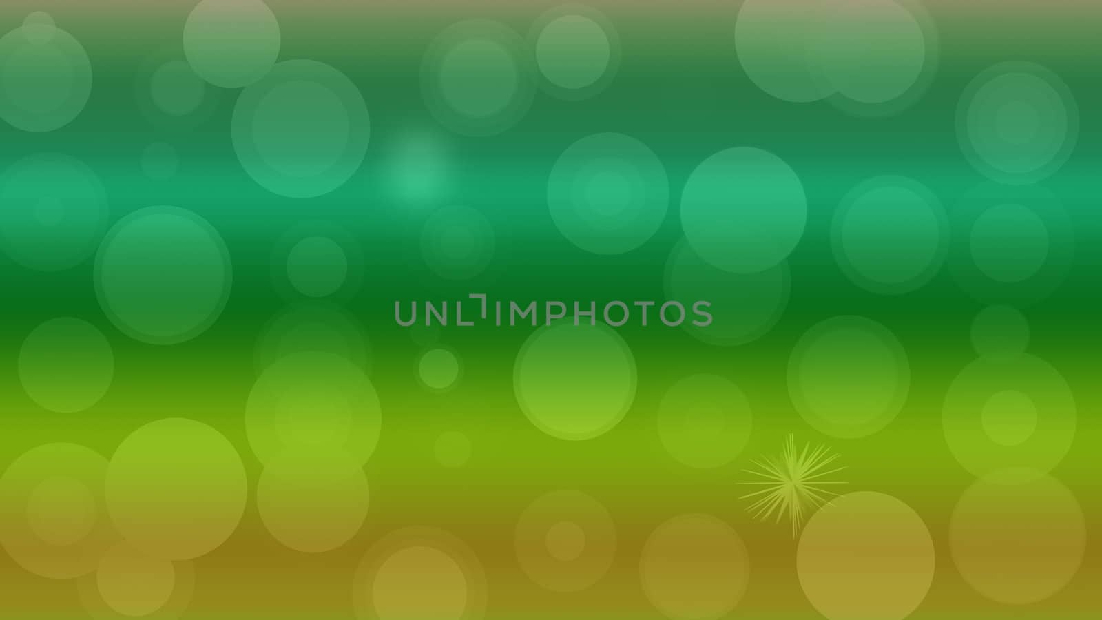green yellow background circles by compuinfoto