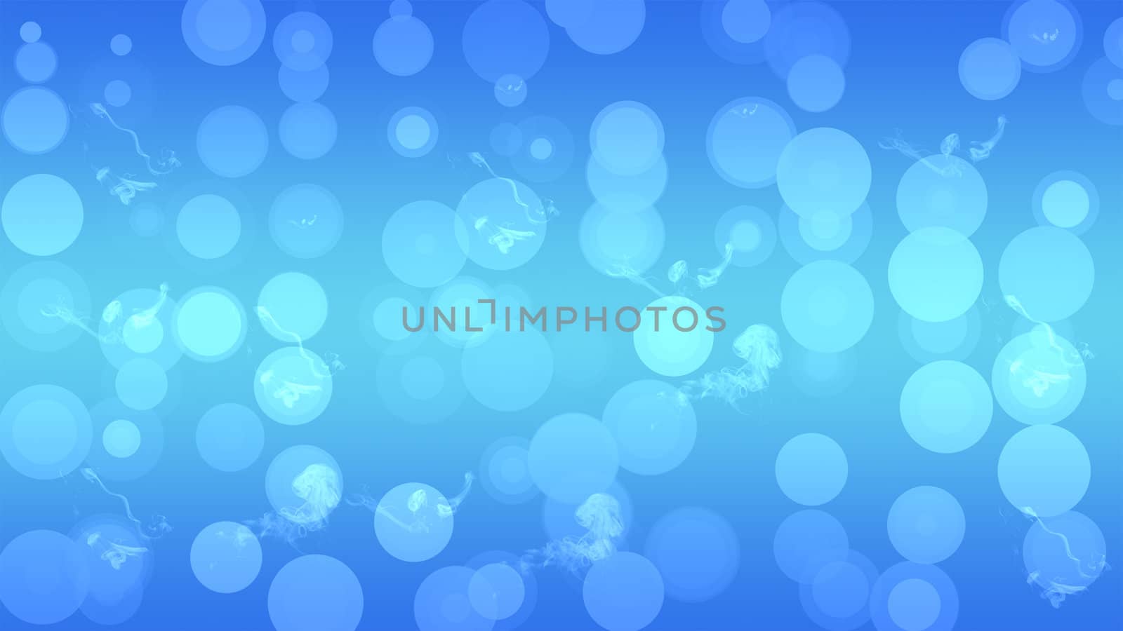 blue background circles by compuinfoto