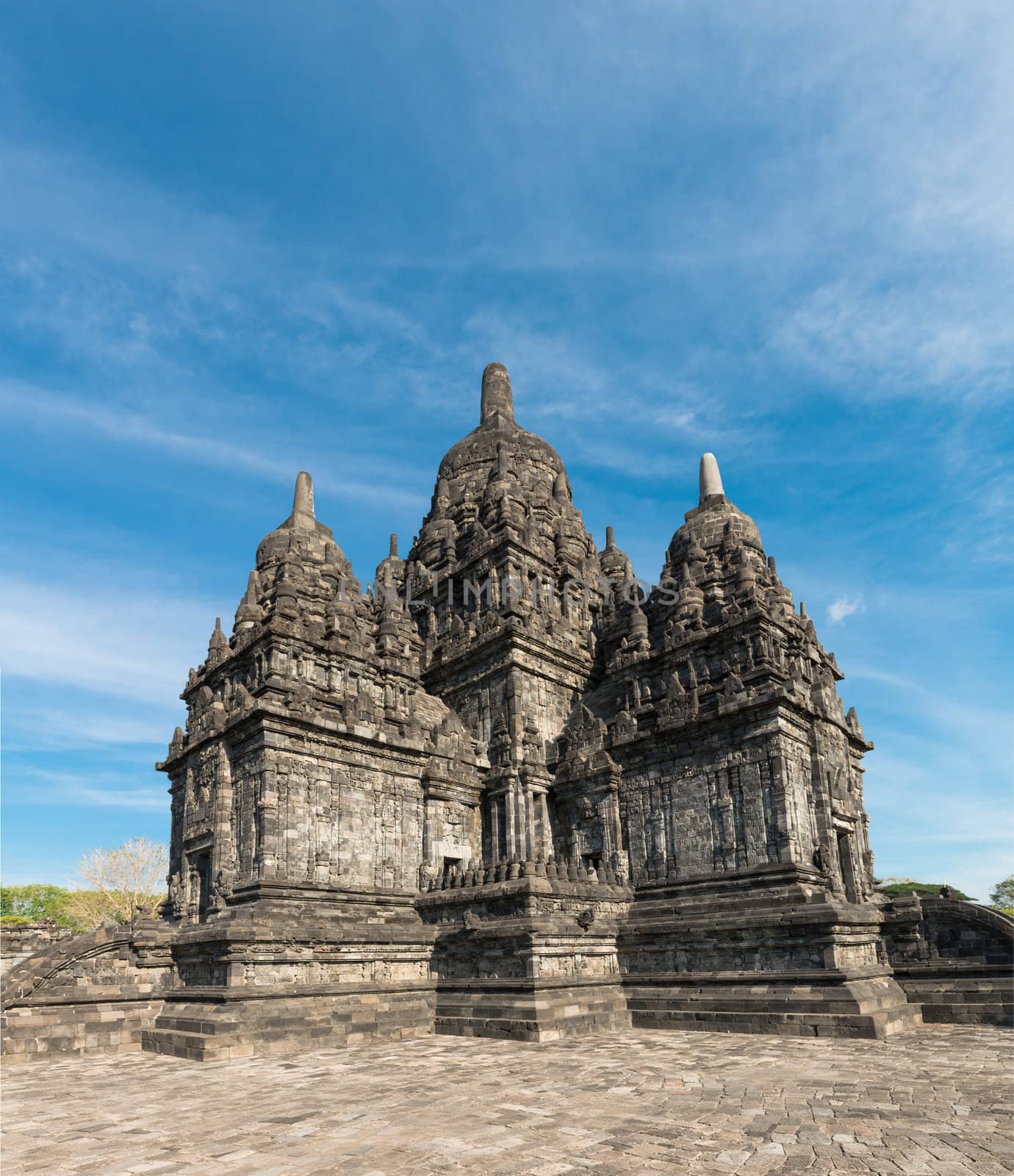 Main temple in Candi Sewu complex (means 1000 temples). It has 253 building structures (8th Century) and it is the second largest Buddhist temple in Java, Indonesia.
