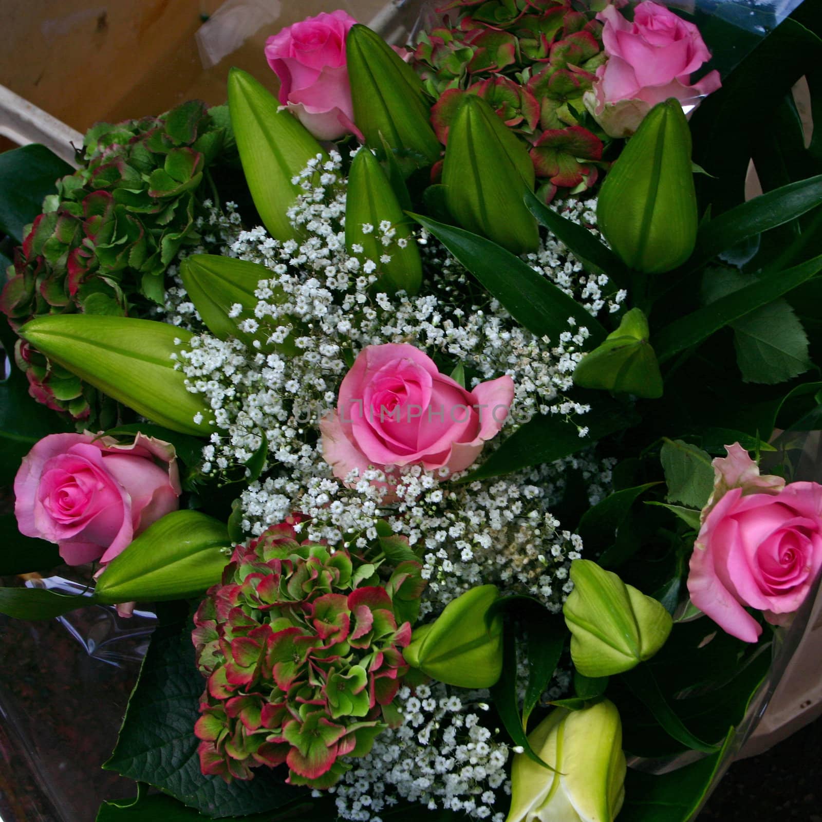 Flowers from the flower shop at the market