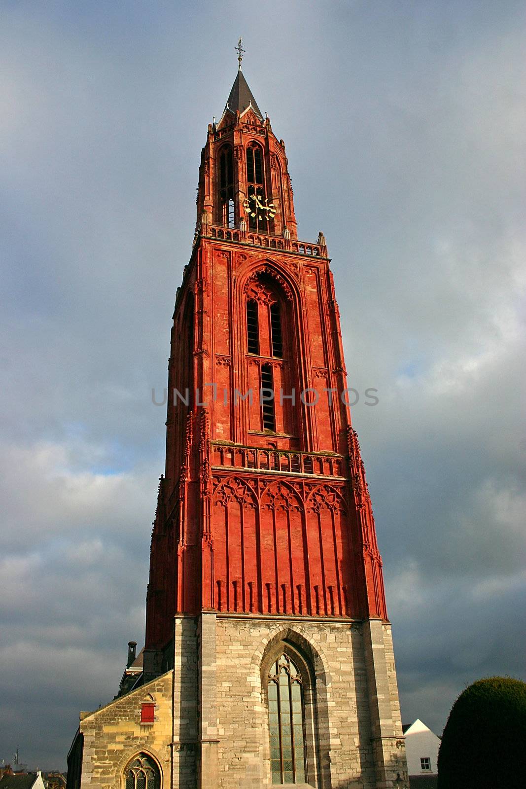 Onze Lieve Vrouwe basiliek (basilica Our Lady) in Maastricht - Netherlands