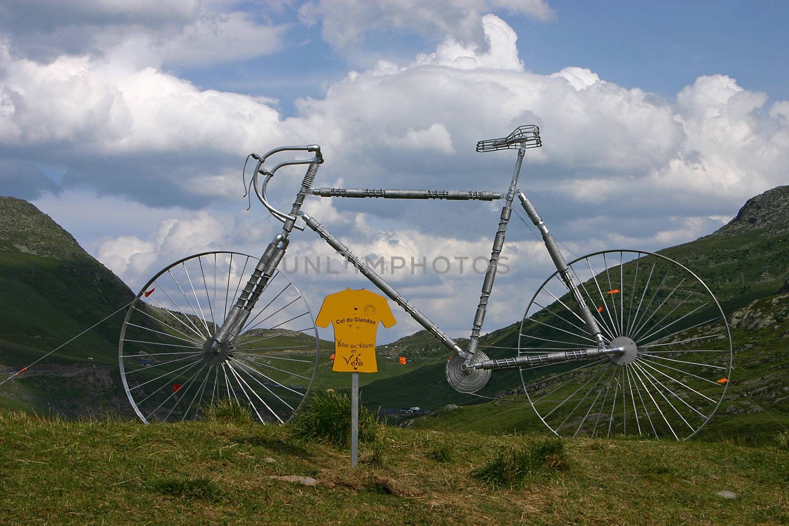 The famous Col de Glandon (Tour de France)