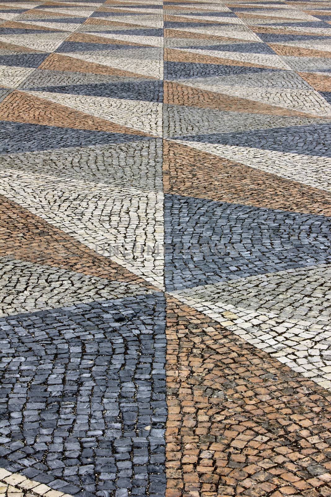 Detail of the famous portuguese pavement