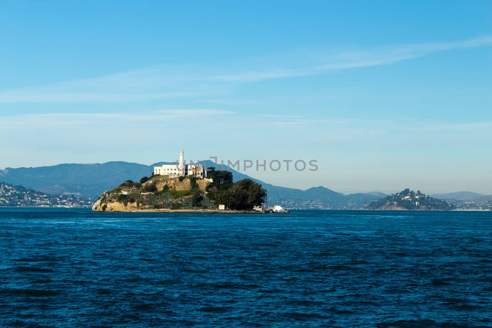 Alcatraz Island in San Francisco, USA