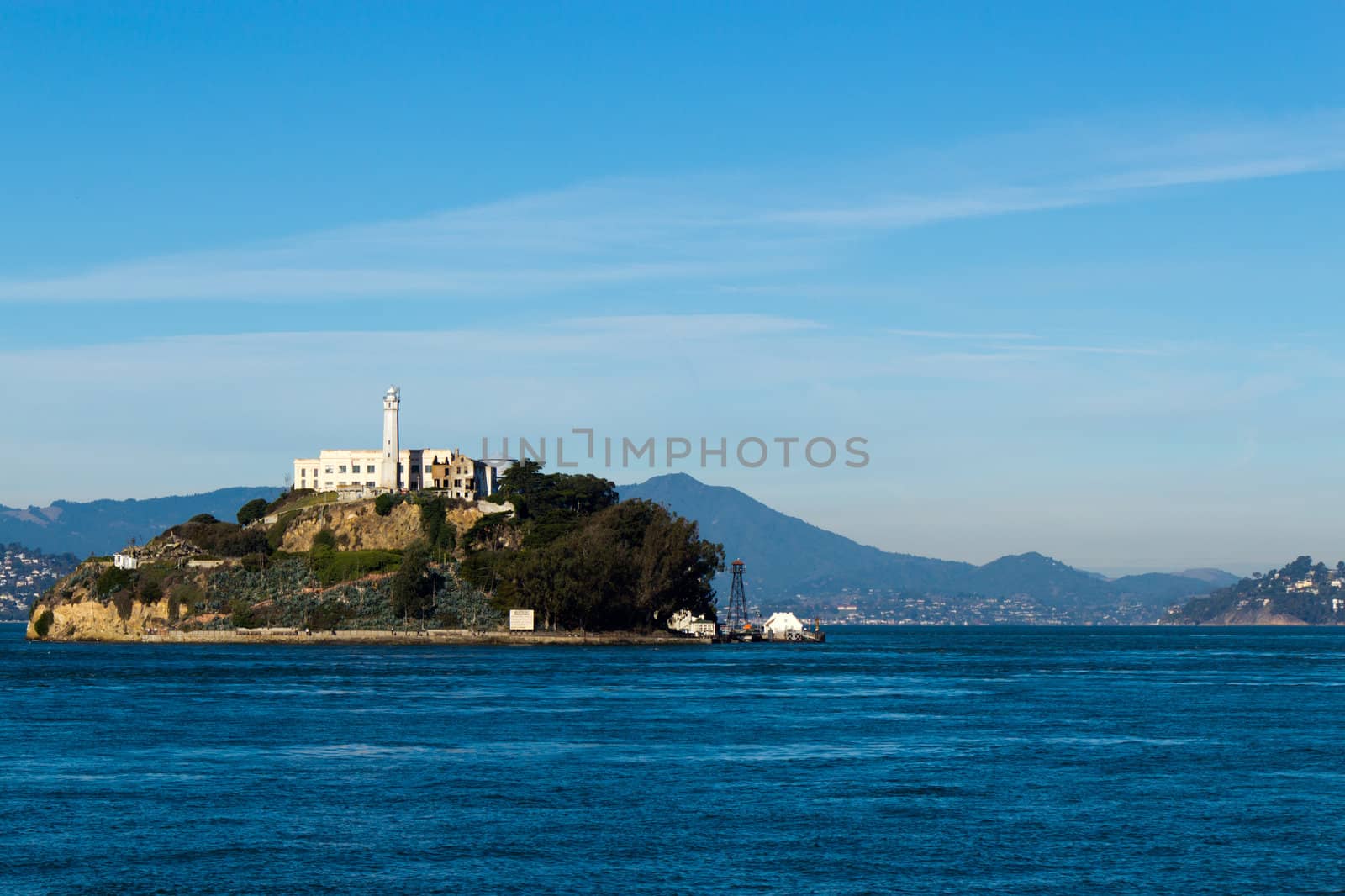 Alcatraz Island in San Francisco, USA