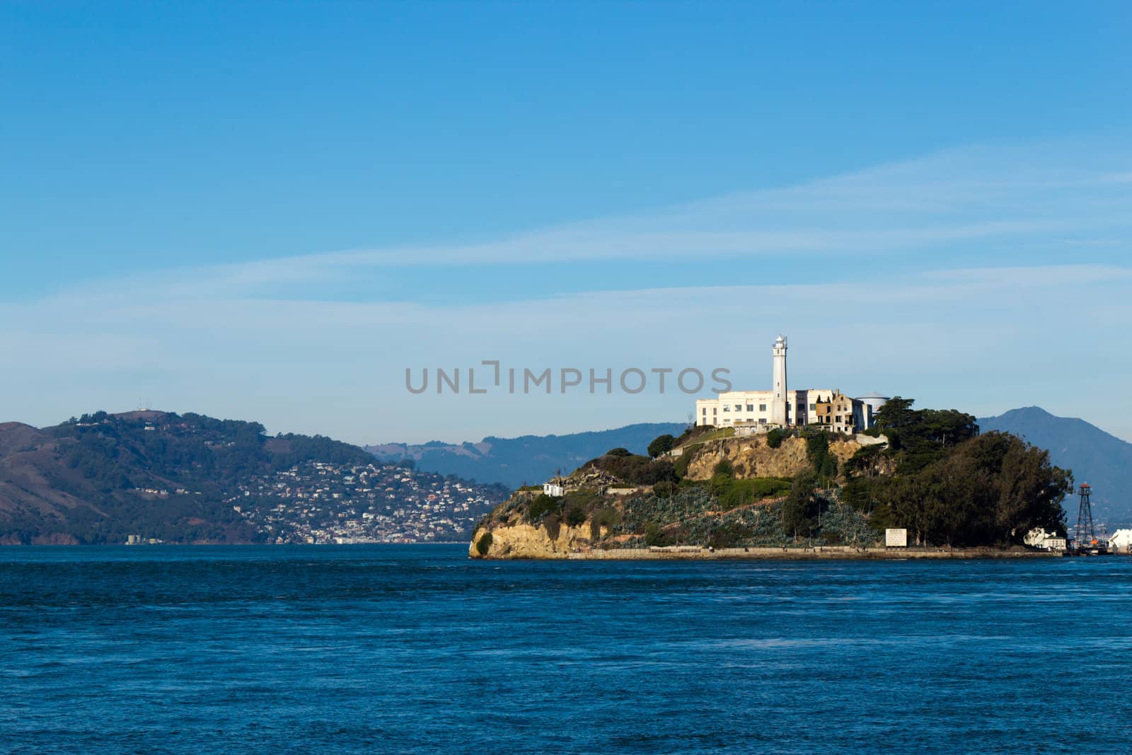 Alcatraz Island in San Francisco, USA