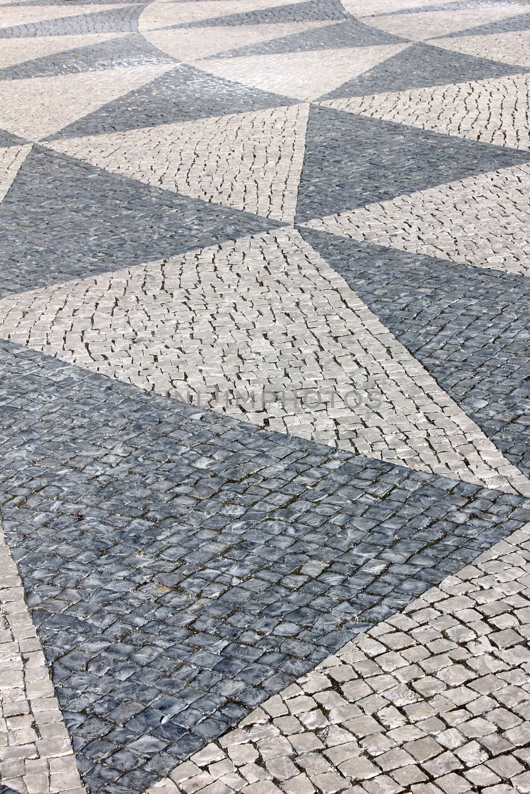 Detail of the famous portuguese pavement