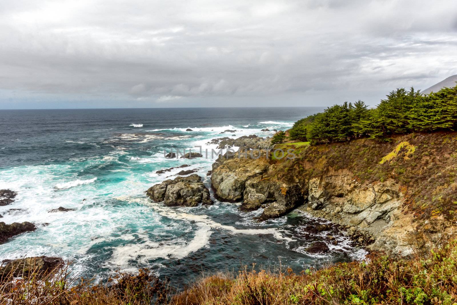 California Central Coast at Big Sur by wolterk