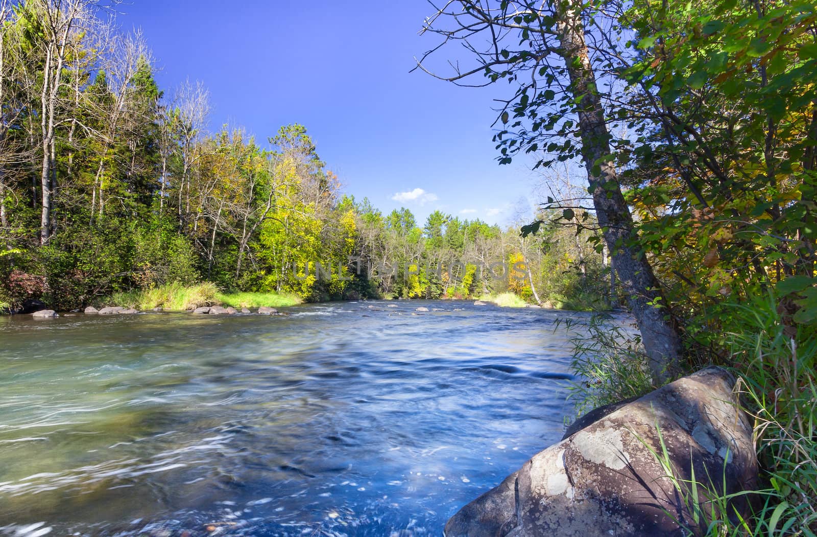 Namekagon River at Groats Landing near Hayward, Wisconsin