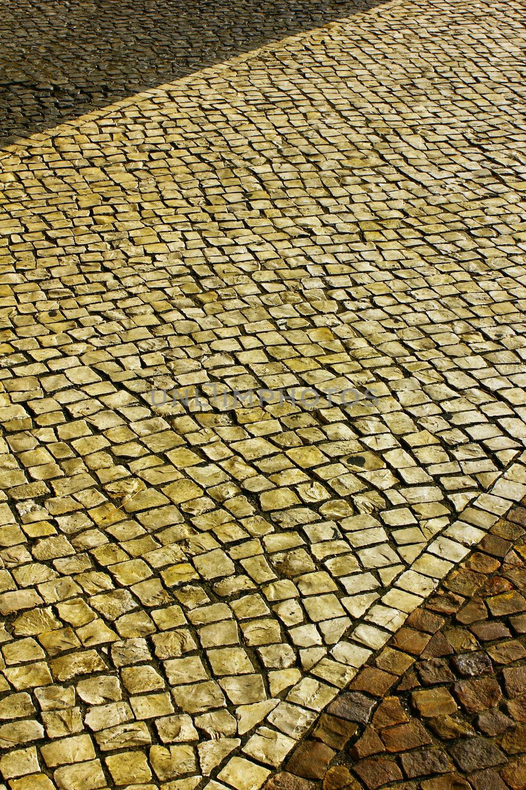Detail of the portuguese pavement