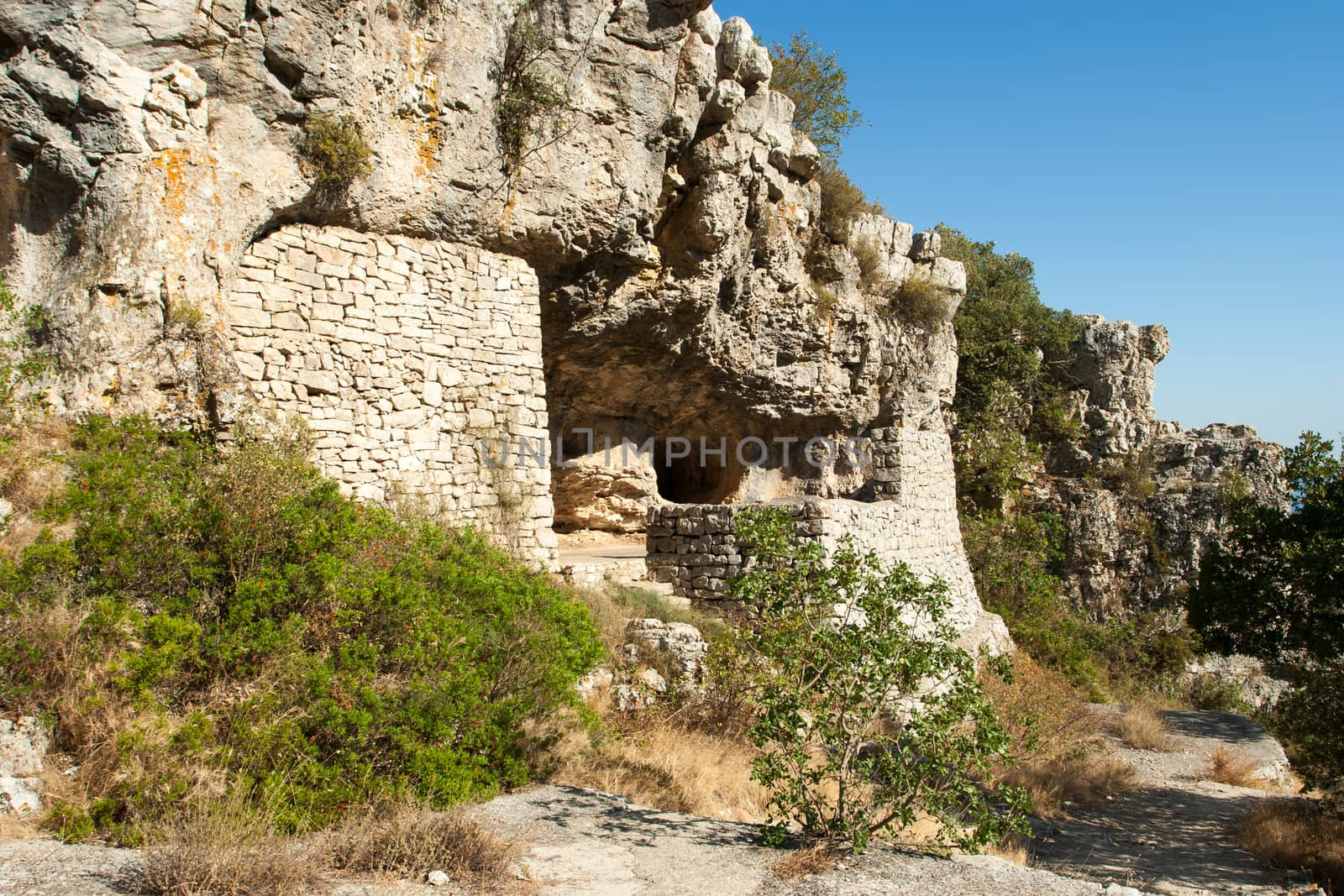 Small tower on the hillside