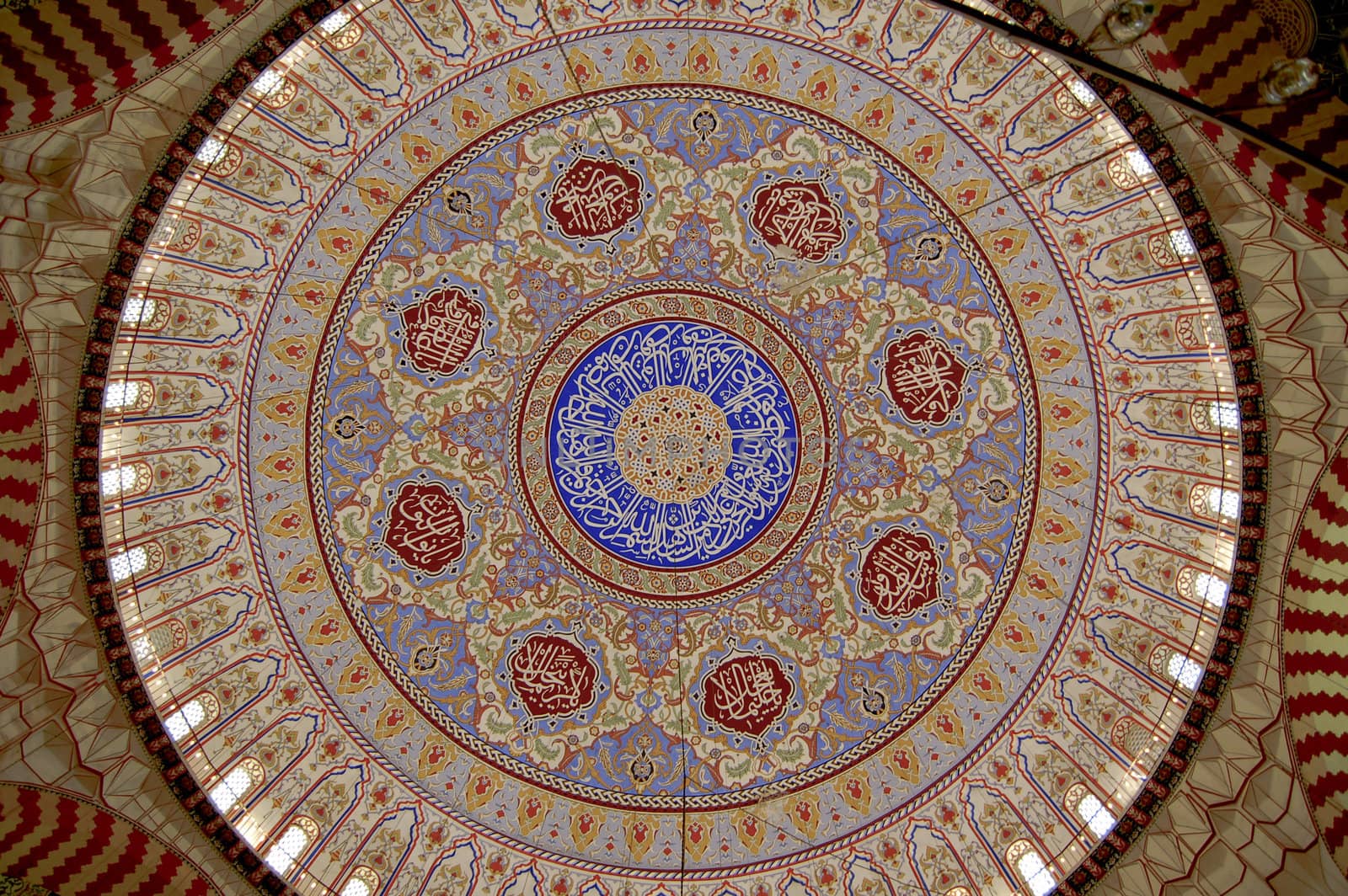 Islamic pattern in mosque