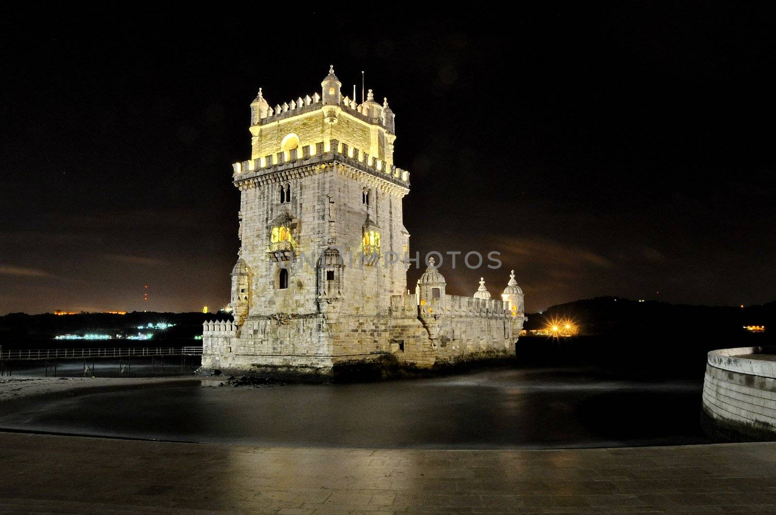 Torre de Belém (Belém tower) of Lisbon, Portugal