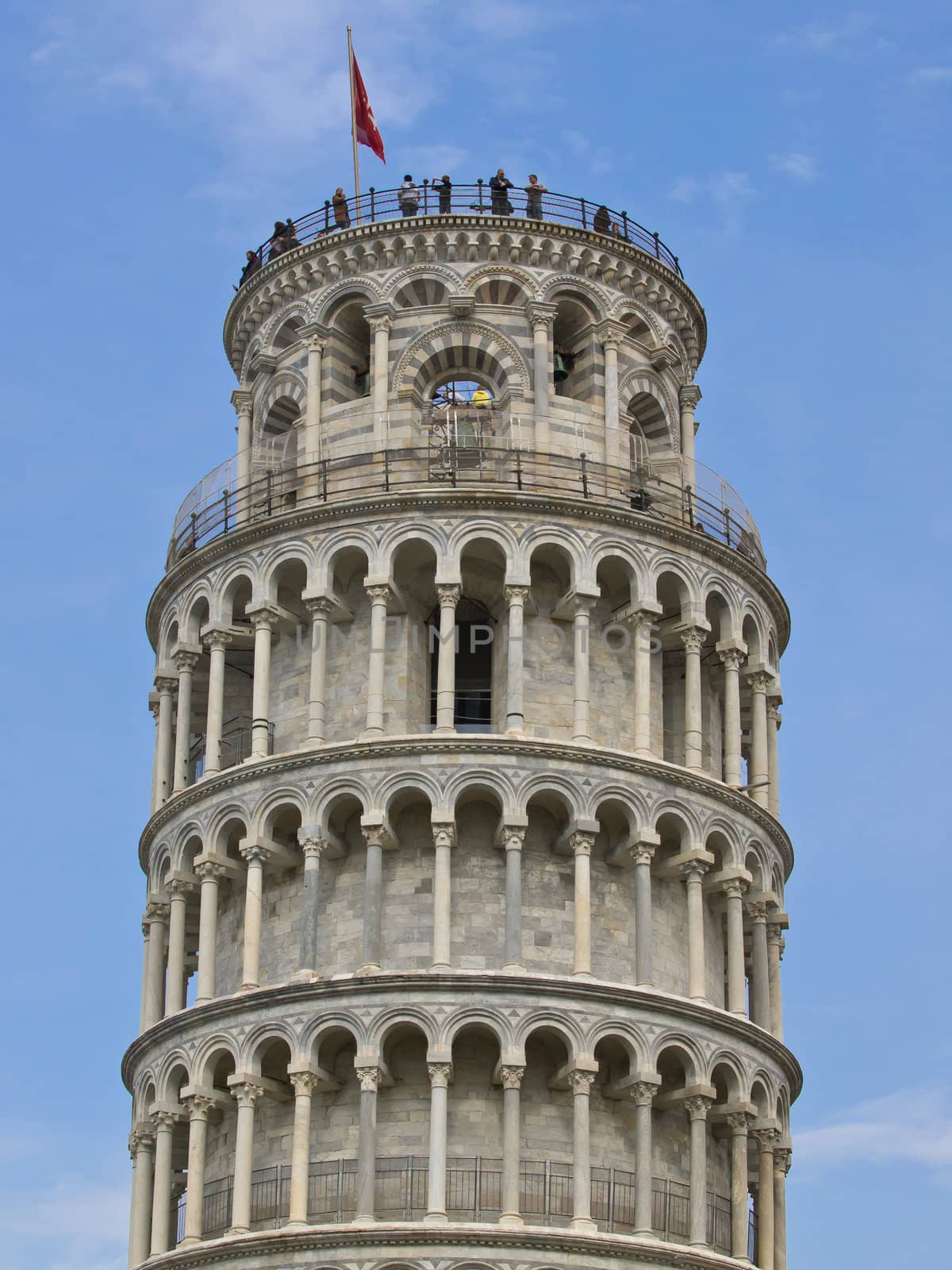famouse tower in pisa italy