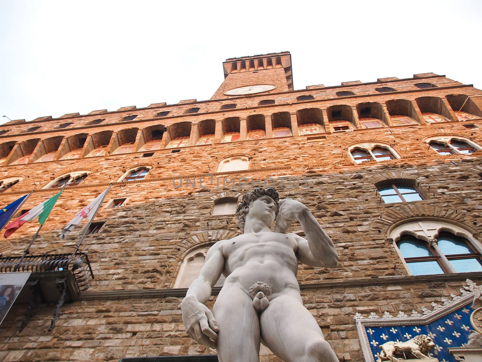 sculpture of david by michelangelo in florence